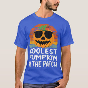 Coolest Pumpkin In The Patch Halloween Boys Girls T-Shirt