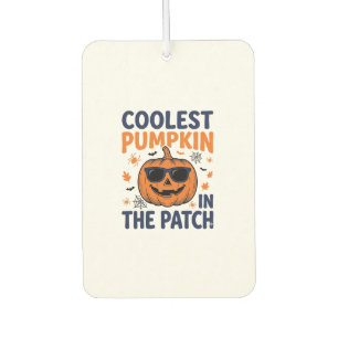 Coolest Pumpkin in the Patch Halloween Shirt_1 Air Freshener