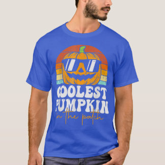 Coolest Pumpkin In The Patch Halloween Toddler Boy T-Shirt