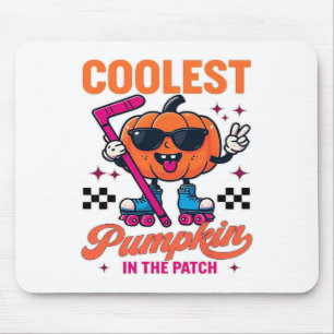 Coolest Pumpkin In The Patch – Roller Hockey Fun D Mouse Pad