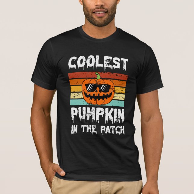 Coolest Pumpkin In The Patch T-Shirt (Front)