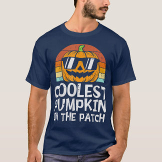 Coolest Pumpkin In The Patch Toddler Boys Hallowee T-Shirt