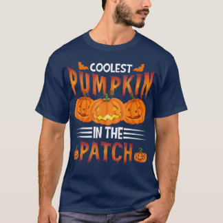 Coolest Pumpkin In The Patch Toddler Boys Hallowee T-Shirt