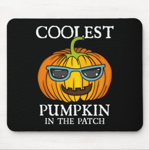 Coolest Pumpkin In The Patch Toddler Kids Boys Hal Mouse Pad