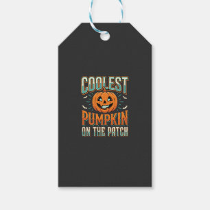 Coolest Pumpkin On The Patch Halloween Design_1 Gift Tags