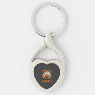 Coolest Pumpkin Patch Halloween Spooky Sunglasses_ Keychain