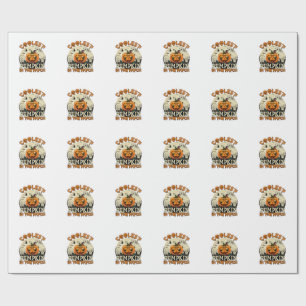 Coolest Pumpkin Patch Sunglasses Witch Hat Hallowe Wrapping Paper