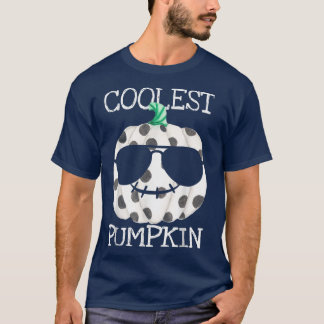 Coolest Pumpkin Polka Dot Halloween Boys Girls1924 T-Shirt