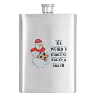 Coolest Soccer Coach Hip Flask