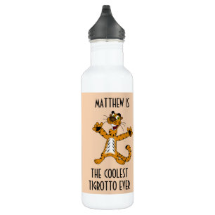 Coolest Tigrotto White Orange Birthday Boy 710 Ml Water Bottle