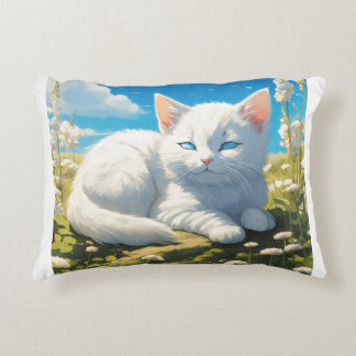 Cooling Gel Memory Foam Pillow. Accent Pillow