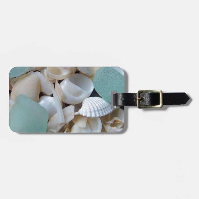Cooling Glass Luggage Tag (Front Horizontal)