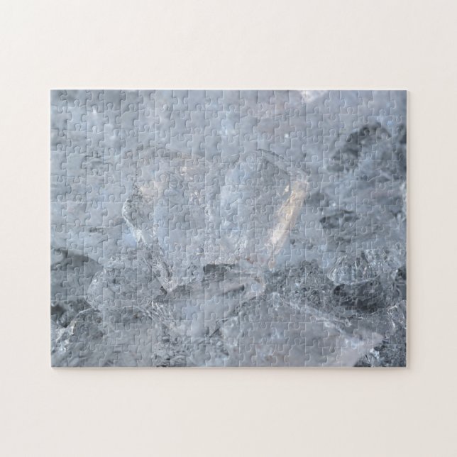 Cooling Ice Cube Texture Image Jigsaw Puzzle (Horizontal)