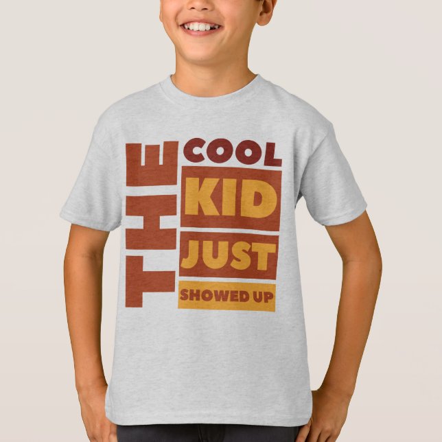 CoolKids' Basic Hanes Tagless ComfortSoft® T-Shirt (Front)