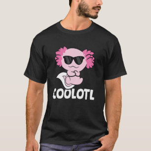 Coolotl Axolotl Mexican Salamander Amphibian Cool T-Shirt