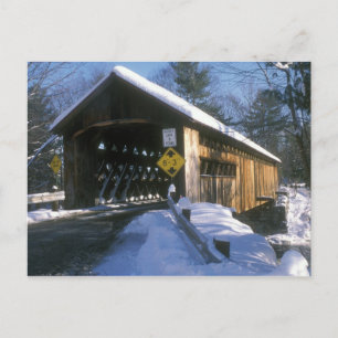 Coombs Covered Bridge Winchester NH Postcard