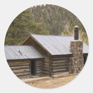 Coon Creek Cabin Classic Round Sticker