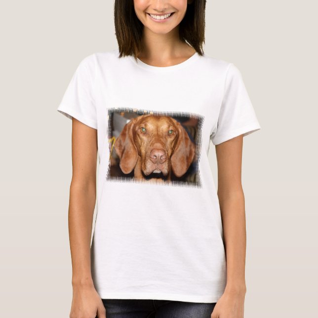Coon Hound Ladies Fitted T-Shirt (Front)