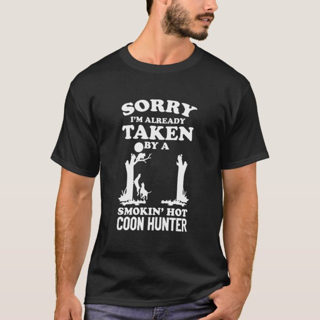Coon Hunting Coonhounds Coon Hunters T-Shirt (Front)