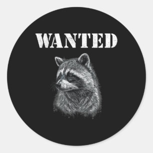 Coon Hunting Hunter Funny Quote Classic Round Sticker