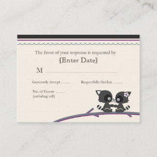 Coon Wedding RSVP Cards