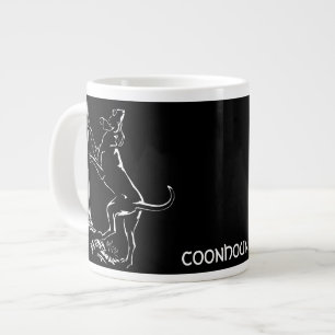 Coonhound Chien Coffee Mug Personnalisé Dog Cup