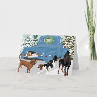 Coonhound Ride Card