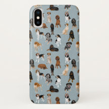 Coonhounds on Blue