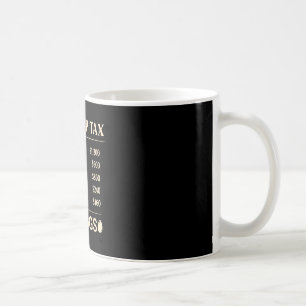 Coop Tax Funny Crazy Ckyard Chicken Lady Homestead Coffee Mug