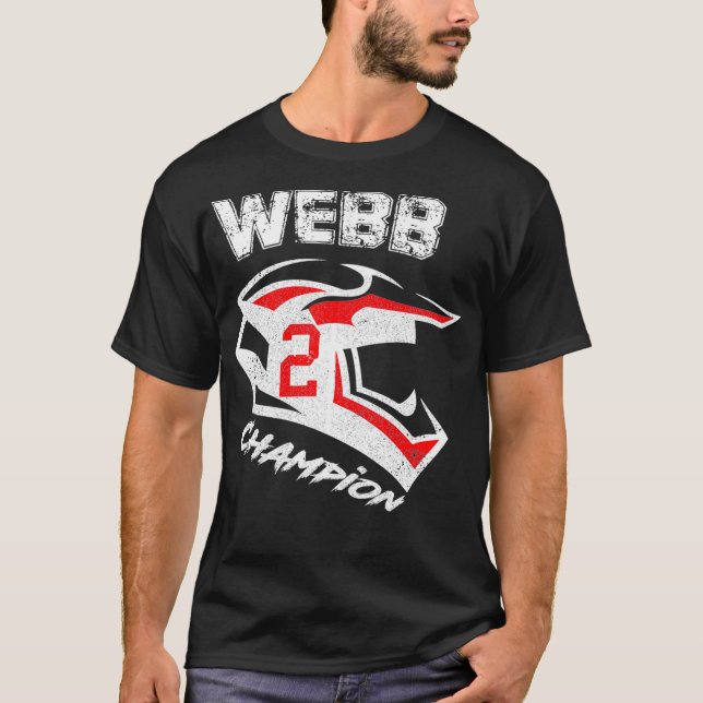 Cooper 2 Webb Supercross and Motocross CW2 Gifts T-Shirt (Front)