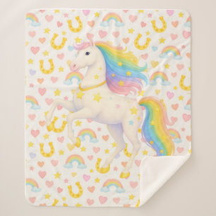 Cooper & Cody Best-Friend Horses Fleece Throw