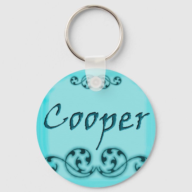 Cooper Ornamental Keychain (Front)