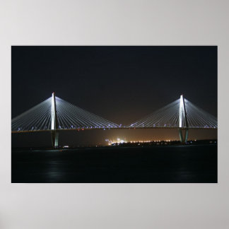 Cooper River Bridge Charleston, SC Poster