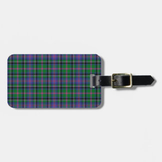 Cooper Tartan Pattern Luggage Tag