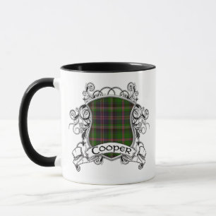Cooper Tartan Shield Mug