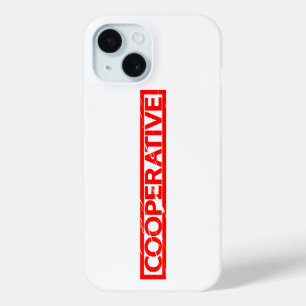 Cooperative Stamp iPhone 15 Case