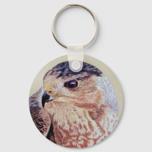 Coopers Hawk Keychain