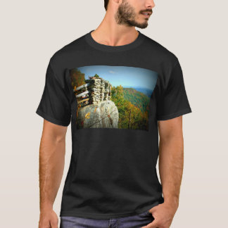 Coopers Rock overlook in Fall. West Virginia T-Shirt