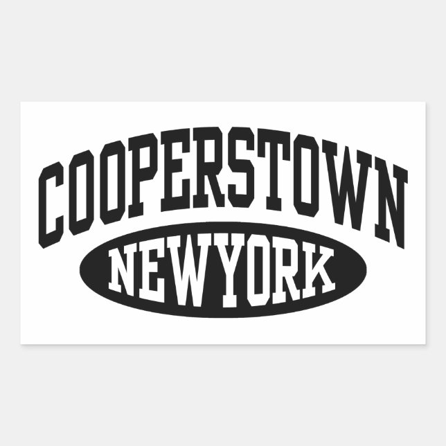Cooperstown New York Sticker (Front)