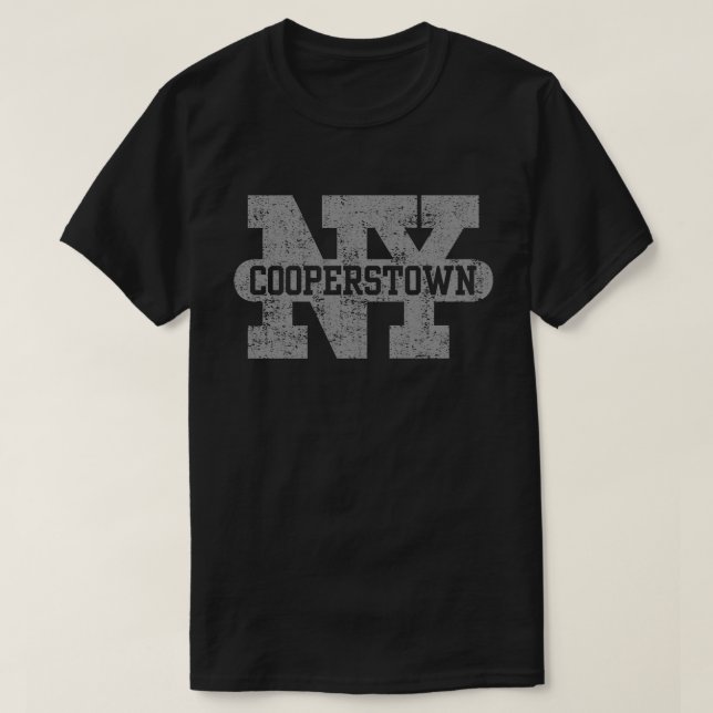 Cooperstown New York T-Shirt (Design Front)