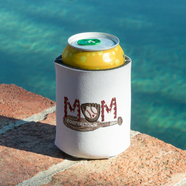 Cooperstown NY Baseball Mom Stars Team Moms Can Cooler (In Situ Pool)