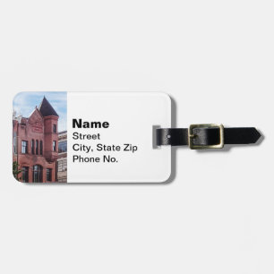 Cooperstown NY - First National Bank Building Luggage Tag