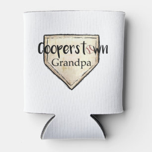 Cooperstown NY Grandpa Cute Baseball Tournament Can Cooler