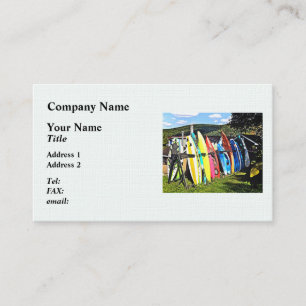 Cooperstown NY - Kayaks and Paddleboards Business Card