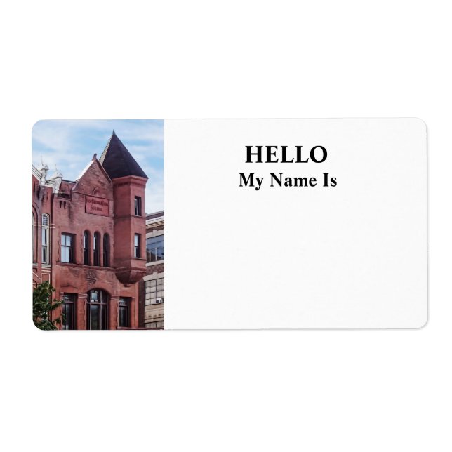 Cooperstown NY - Premier bâtiment de la Banque nat (Devant)