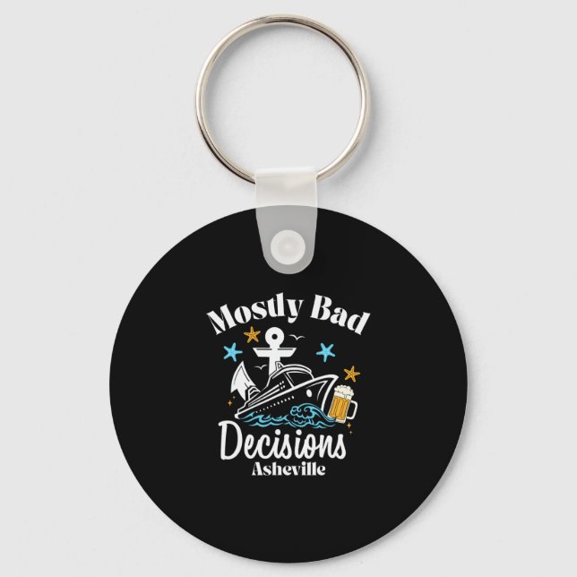 Coordinate Six Seven Trendy 6 7endy Retro Groovy 6 Keychain (Front)