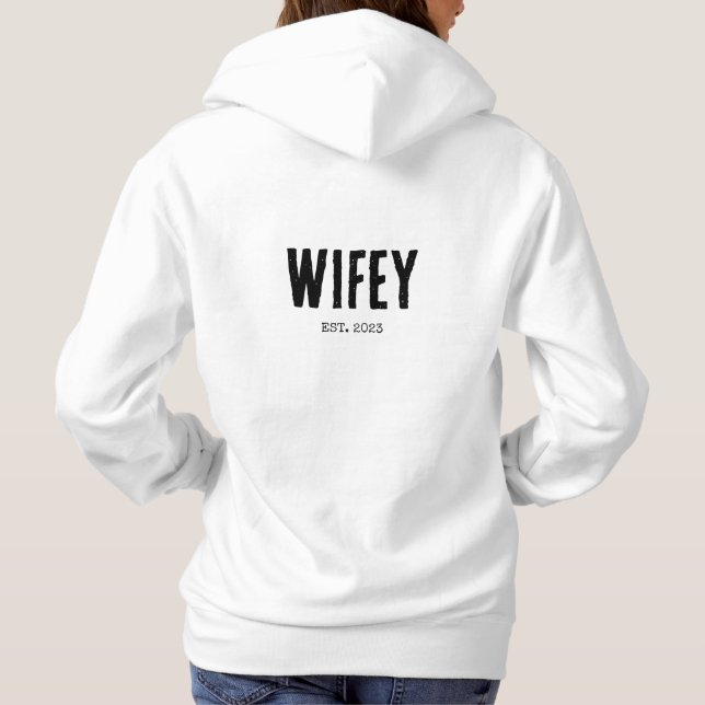 Coordinated Couples Hoodie (Back)