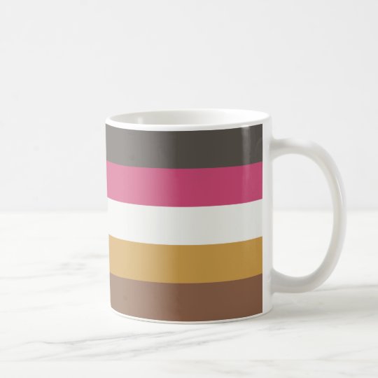 Coordinated Stripes Mug