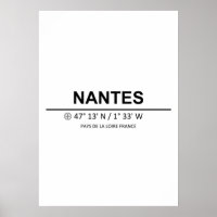 Coordinates Nantes