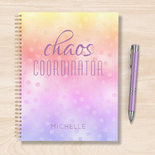 Coordinateur Chaos Parties scintillant arc-en-ciel